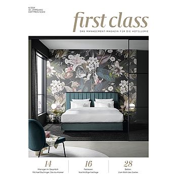 Cover des Magazins first class