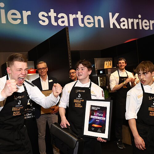 Sieger der Next Chef Award.