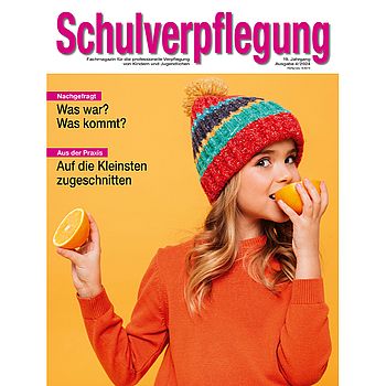 Cover des Magazins Schulverpflegung